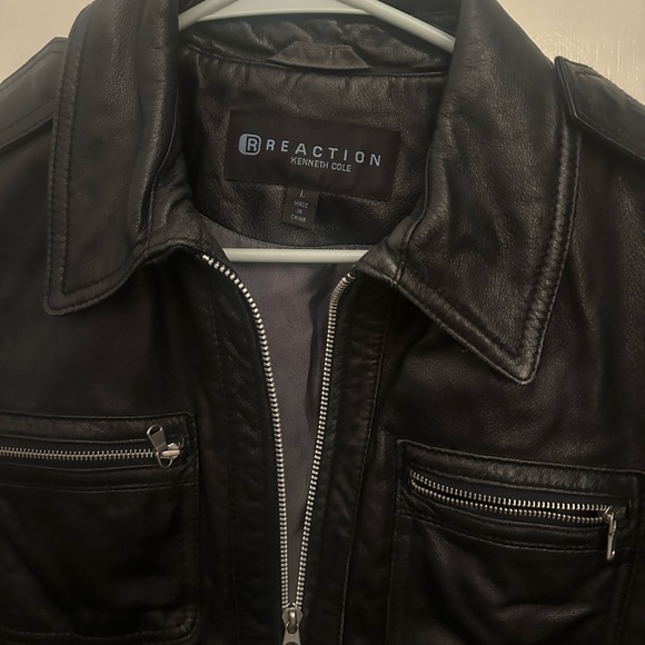 Women’s soft black leather jacket - Picture 2 of 4